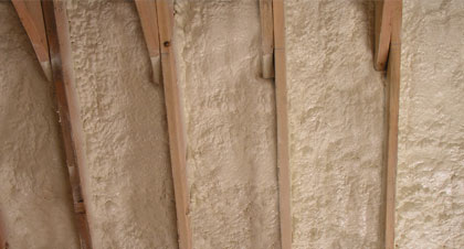 closed-cell spray foam for reno applications